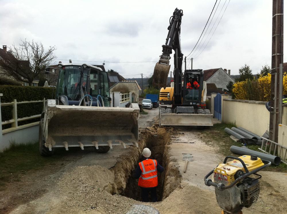 Travaux eau potable