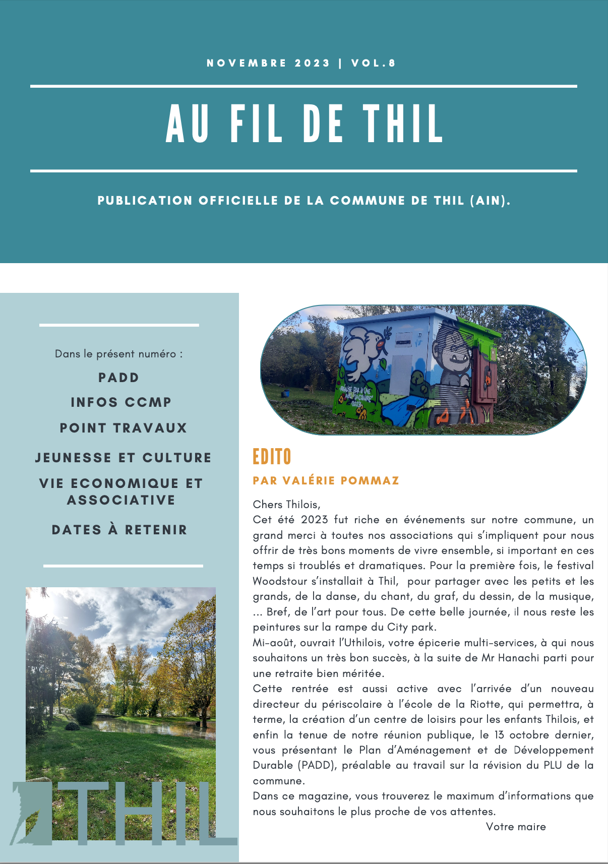 Au fil de Thil – magazine Novembre 2023 – N°8