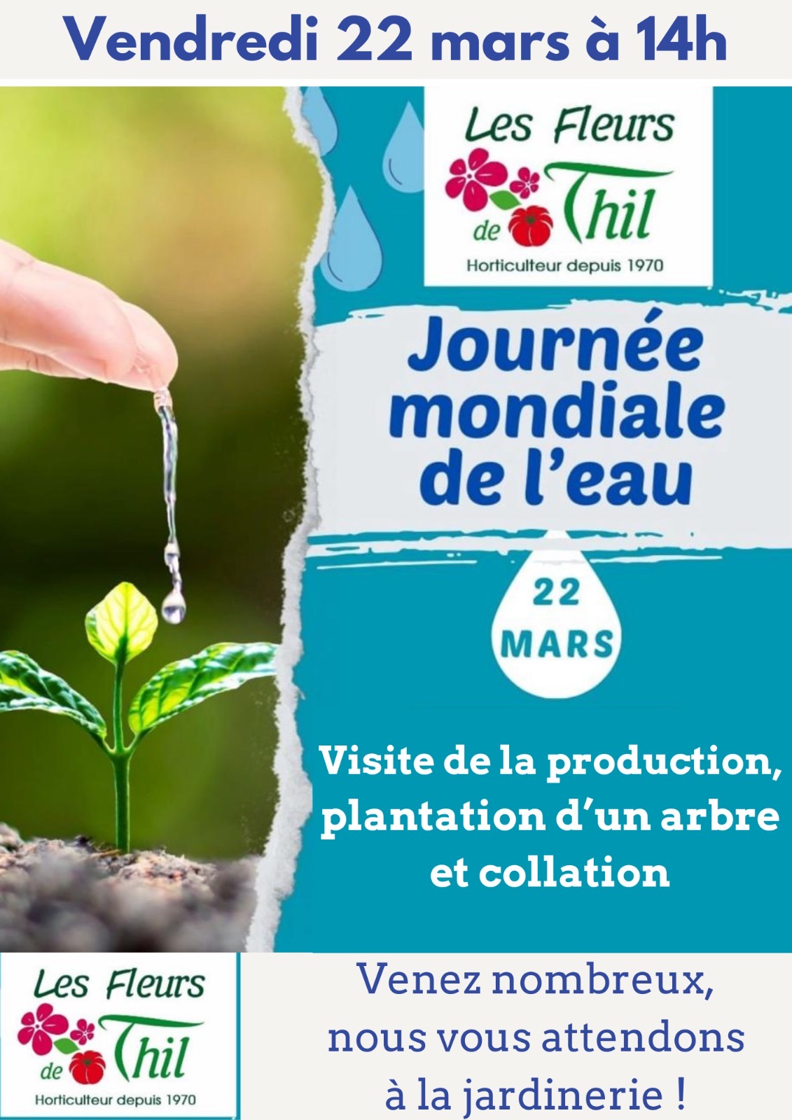 journée mondiale de l’eau le 22 mars 2024