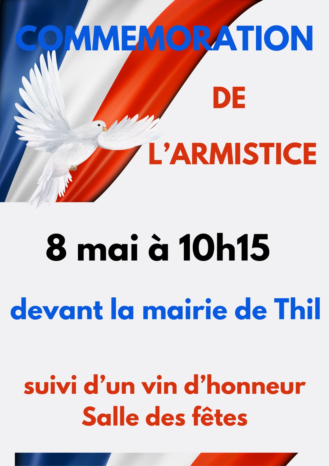 Commémoration cérémonie du 8 mai 1945