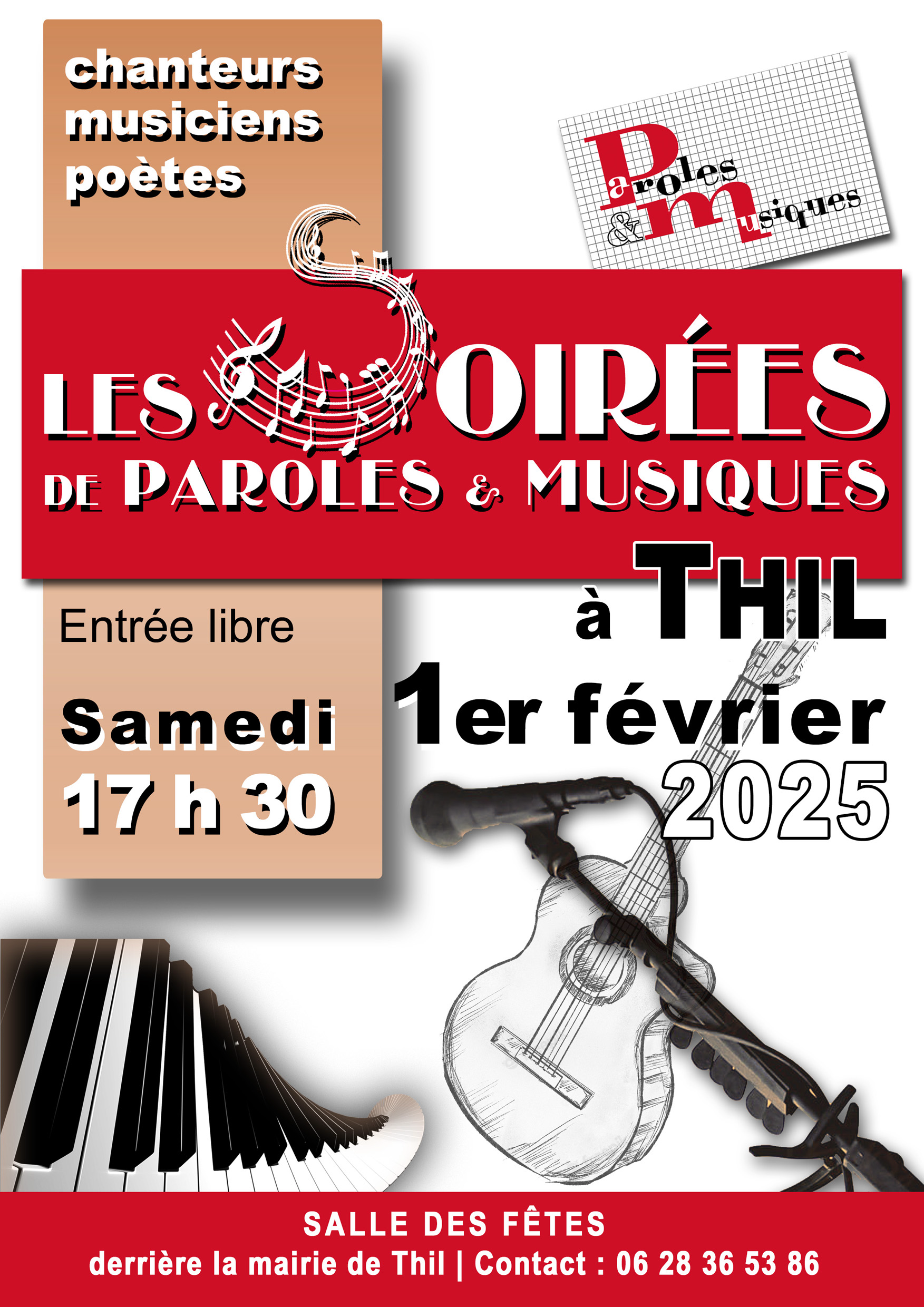 paroles et musiques 1er février 2025