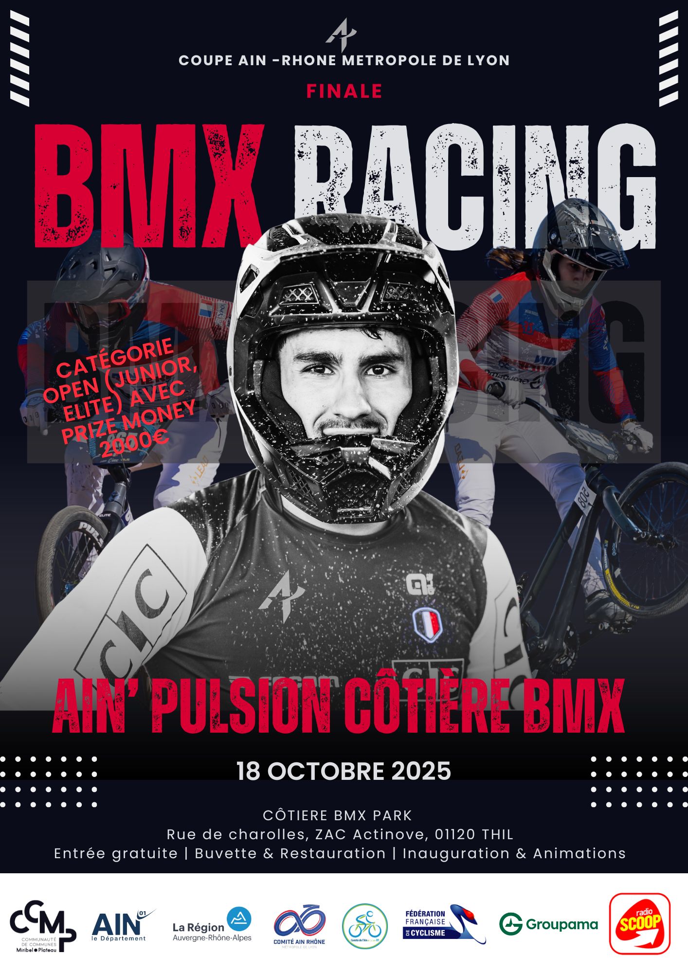 Inauguration officielle du Côtière BMX Park