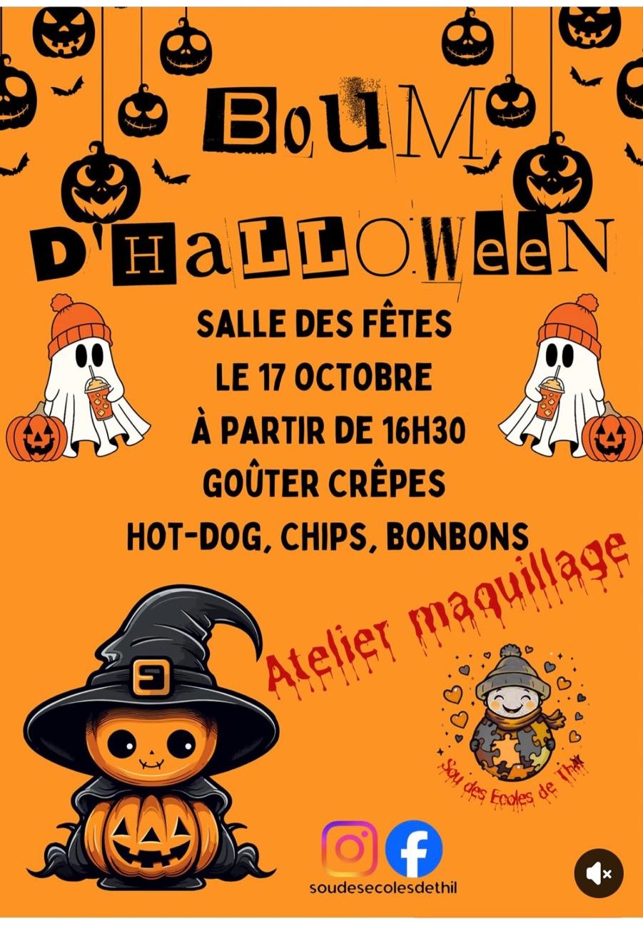 Boum d’Halloween