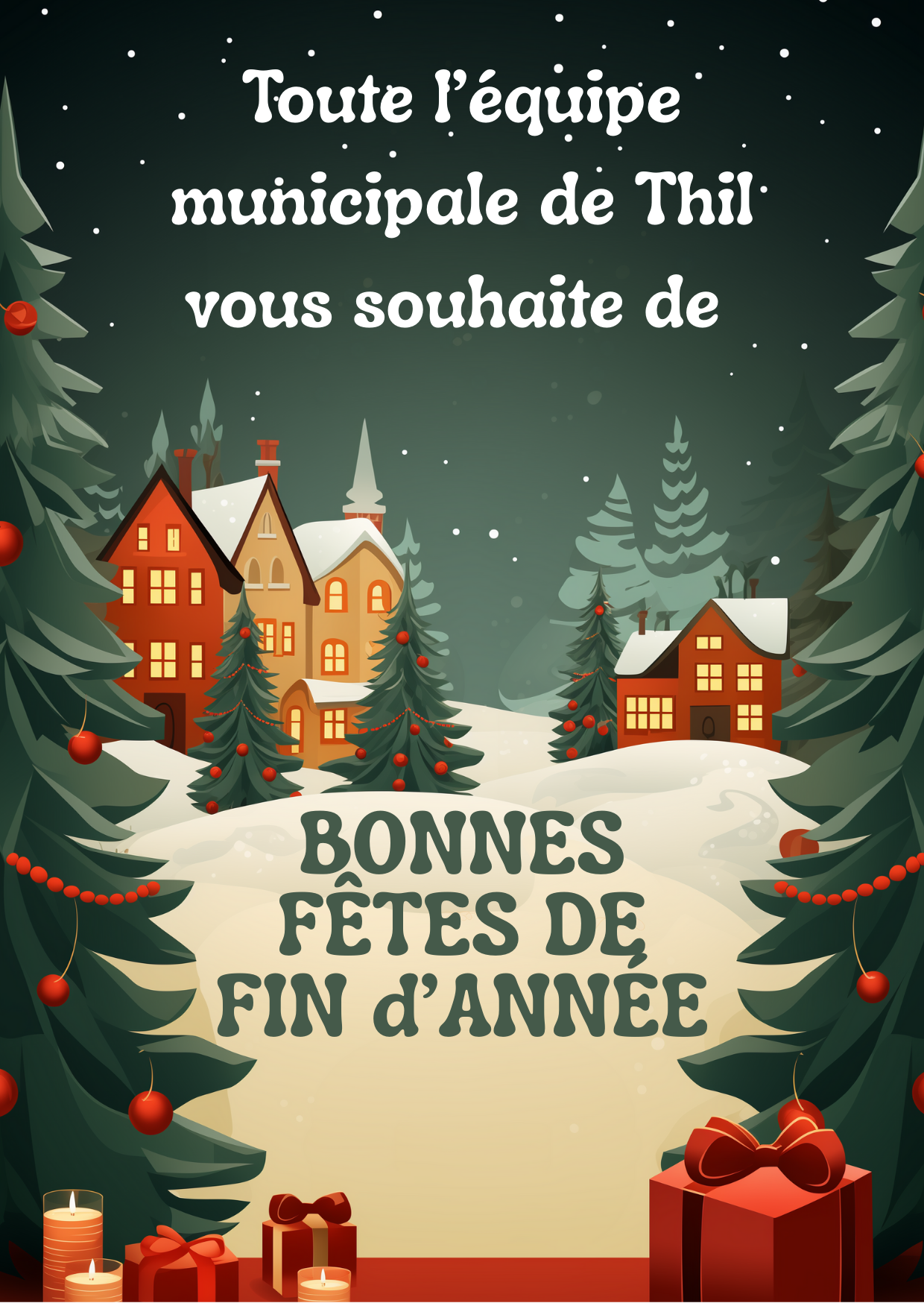 Bonnes fêtes de fin d&rsquo;année