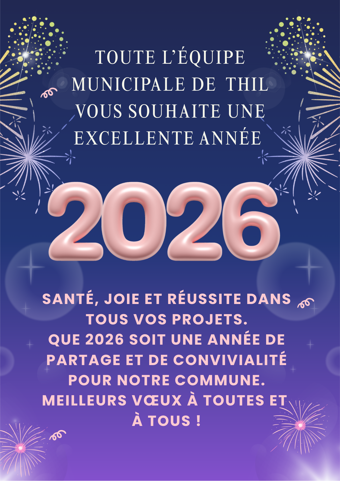 BONNE ANNÉE
